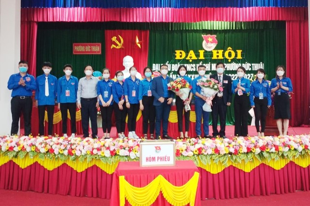 Đoàn phường Đức Thuận tổ chức thành công Đại hội đại biểu lần thứ XXIII, nhiệm kỳ 2022-2027